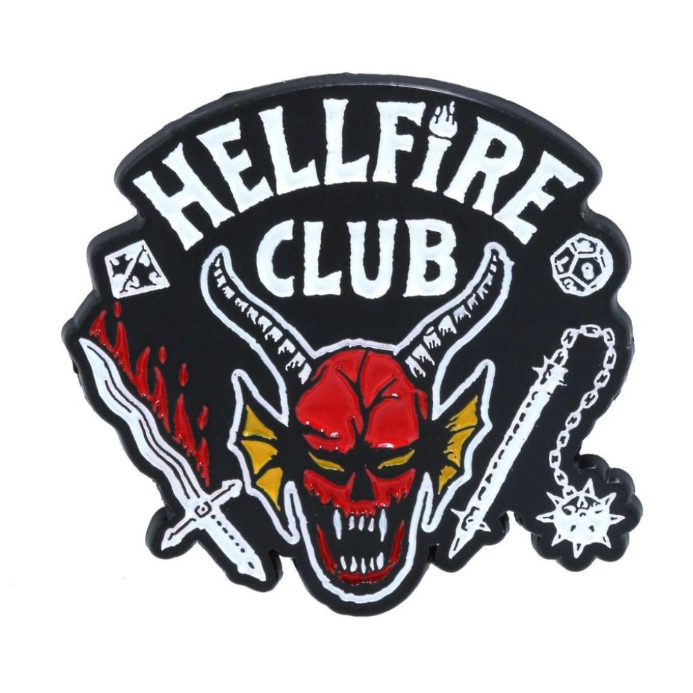 Stranger Things Hellfire Club Enamel Pin